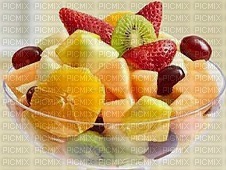 salade de fruit frais - gratis png