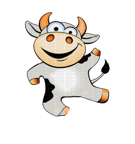 Kuh tanzt - Darmowy animowany GIF