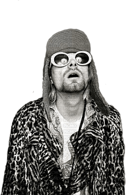 Kurt Cobain - bezmaksas png