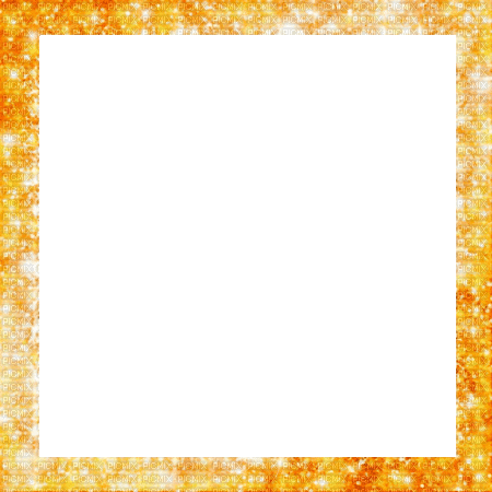 Animated.Glitter.Frame.Orange - KittyKatLuv65 - Безплатен анимиран GIF