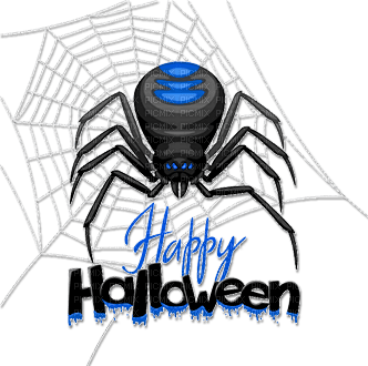soave spider web text halloween  deco - 無料png