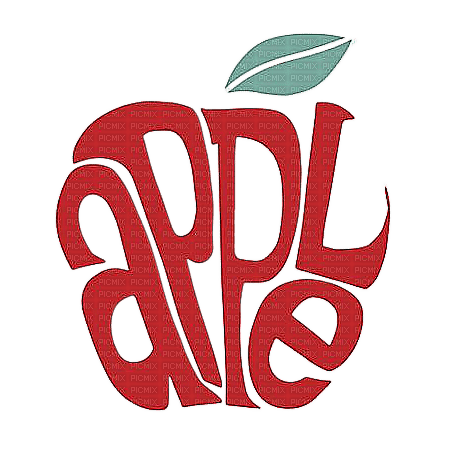 Apple.Text.Deco.Victoriabea - darmowe png