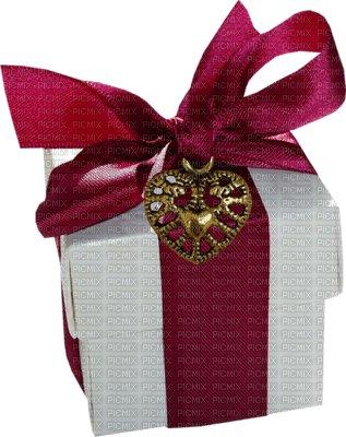 Kaz_Creations  Valentine Love Deco Gift Box Present - PNG gratuit