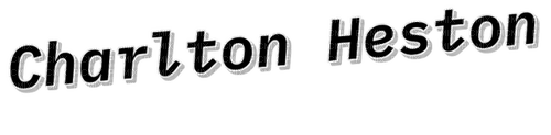 Charlton Heston milla1959 - 免费PNG