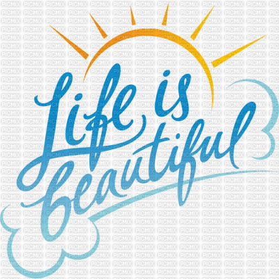 life is beautiful - png ฟรี