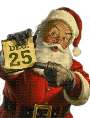Santa Claus, 25, December - bezmaksas png