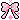 pink bow pixel - GIF animado gratis