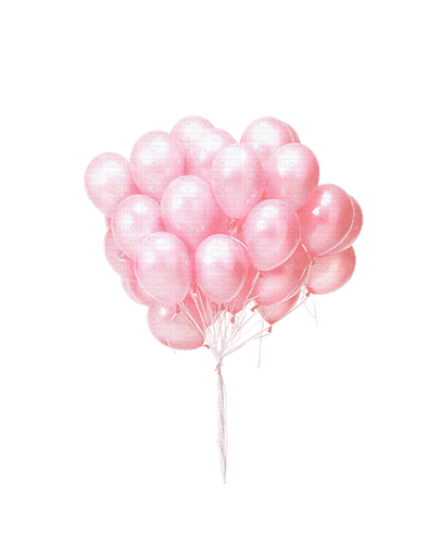 Pink Balloons - PNG gratuit