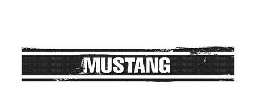 Mustang Logo Car Horse Text - Bogusia - besplatni png