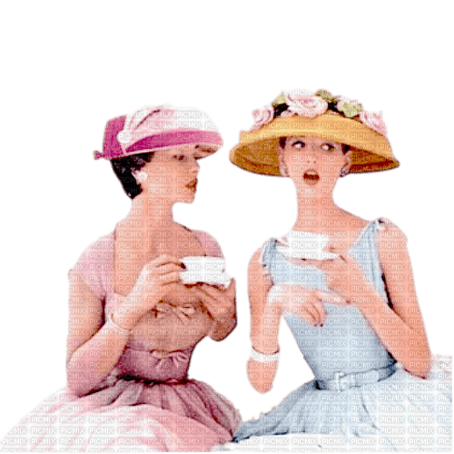 Ladies coffee time - 免费PNG