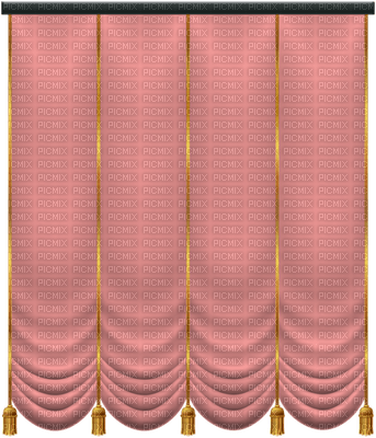 Kaz_Creations Deco Curtains Pink - darmowe png
