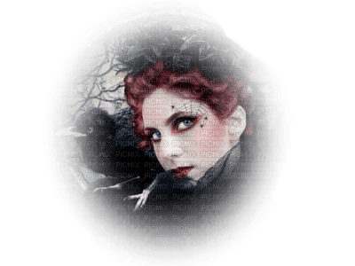 Gothic woman bp - ücretsiz png