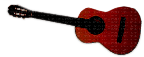 kikkapink deco guitar - 免费PNG