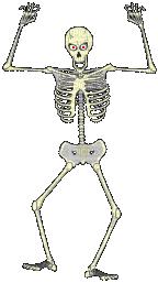 Squelette - Gratis animeret GIF