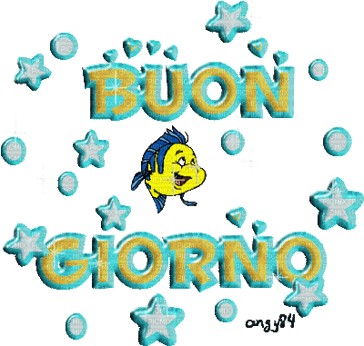 buon giorno - Zdarma animovaný GIF