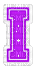 Kaz_Creations Animated Alphabet Purple I - GIF เคลื่อนไหวฟรี