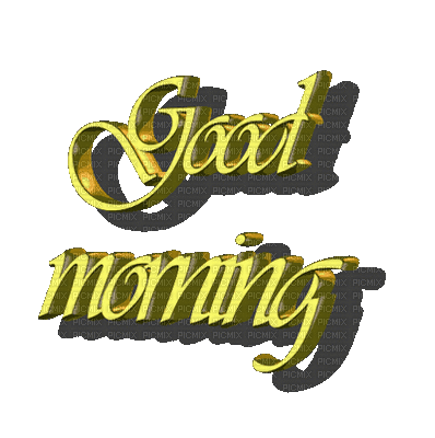 good morning effect animated animation gif anime gold text tube greetings  postcard friends family, good , morning , effect , animated , animation ,  gif , anime , gold , text ,