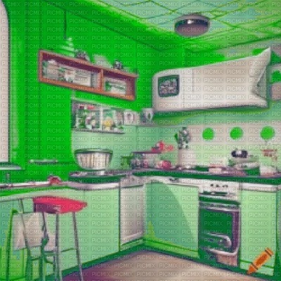 50's Lime Kitchen - δωρεάν png