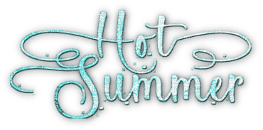 soave text hot summer teal - gratis png