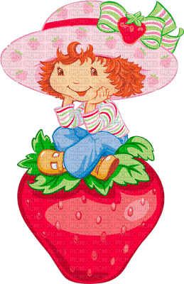 Y.A.M._Strawberry girl - gratis png