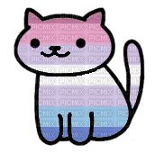 Bigender Neko Atsume Cat - фрее пнг