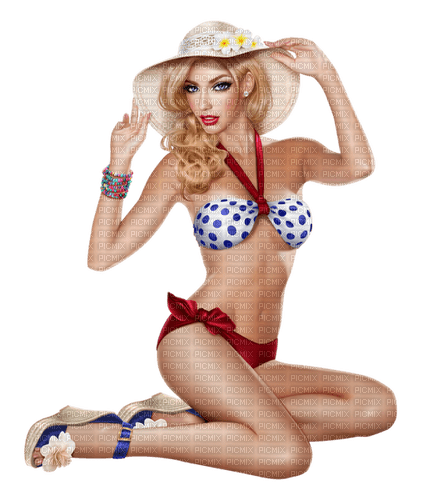 summer woman by nataliplus - 無料png