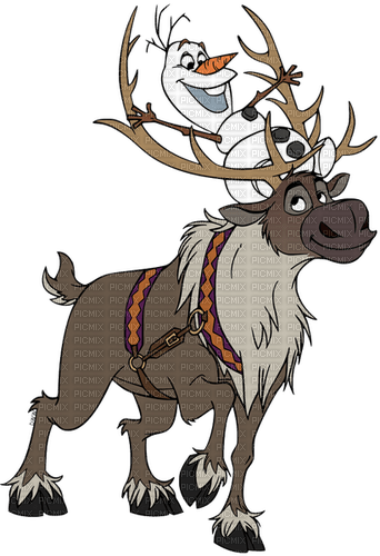 Frozen Sven Olaf - Free PNG