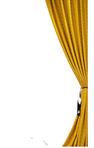 yellow drapery - ilmainen png