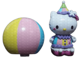 hello kitty clown - δωρεάν png