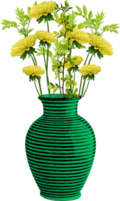 Kaz_Creations Deco Vase Flowers Plant Colours - 無料png