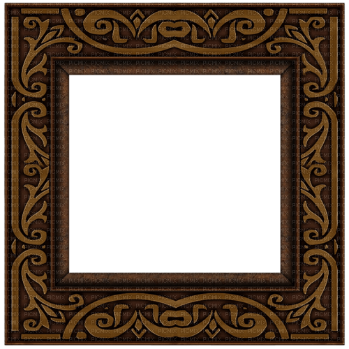 Cadre.Frame.Brown.Victoriabea - ingyenes png