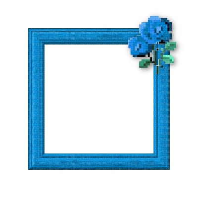 Small Blue Frame - бесплатно png