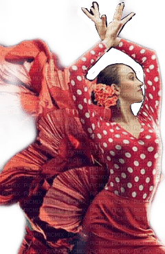 tancerka flamenco - bezmaksas png