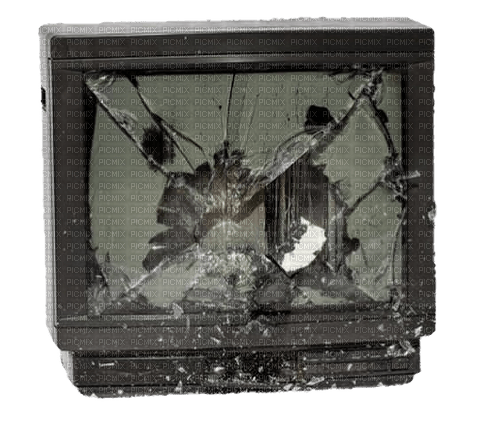 broken tv - Free PNG