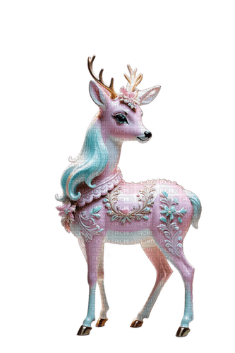 Rococo Deer - png grátis
