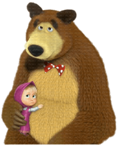 masha bear baby - 免费PNG