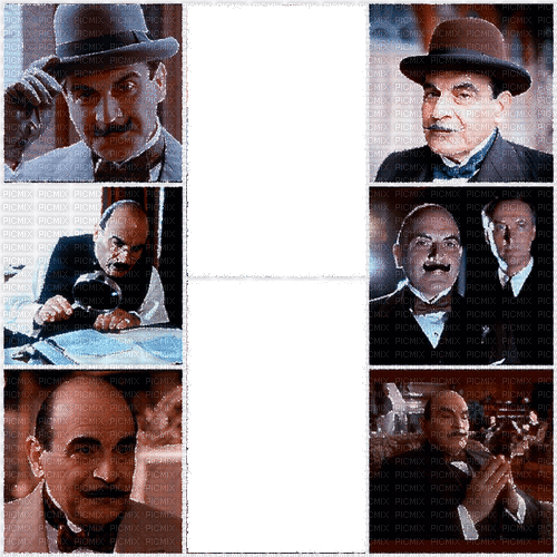 Hercule Poirot milla1959 - GIF animasi gratis