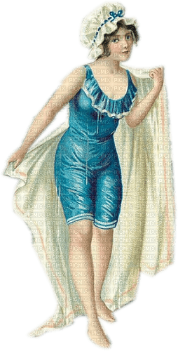 Vintage Woman - zdarma png