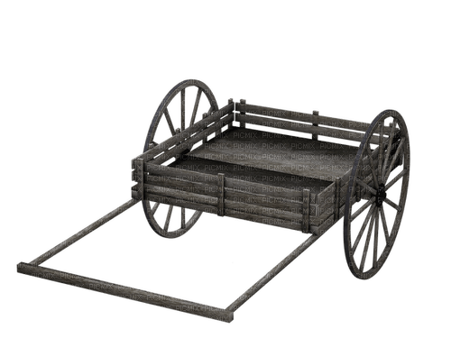 Wood Cart-RM - ingyenes png