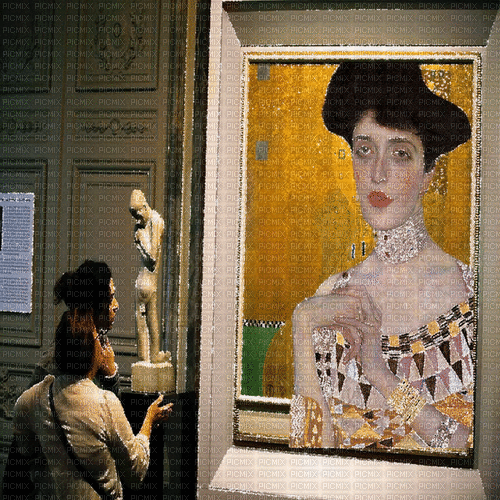 Gustav Klimt milla1959 - Ingyenes animált GIF