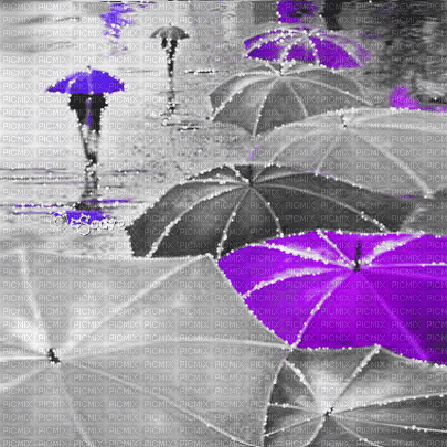 soave background animated umbrela rain - Free animated GIF