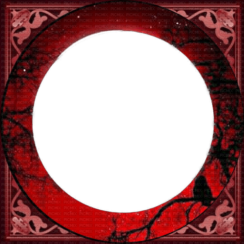 Red.Cadre.Frame.Oriental.Victoriabea - 免费PNG