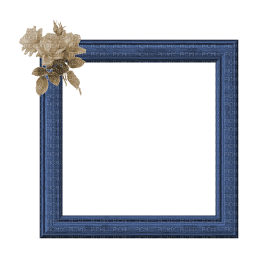 Small Blue Frame - Free PNG