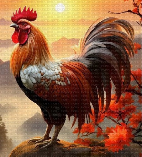Rooster - nemokama png