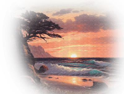 puesta de sol - PNG gratuit