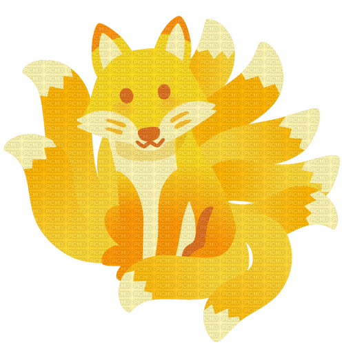 emojikitchen kitsune - gratis png