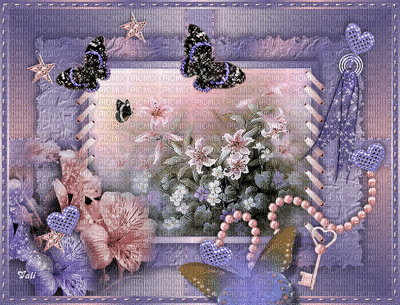 background violet laurachan - GIF animado gratis
