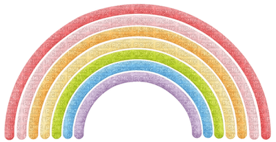 Kaz_Creations Rainbow Rainbows - png grátis