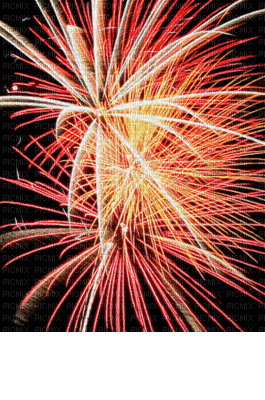 feux d'artifice - Free animated GIF