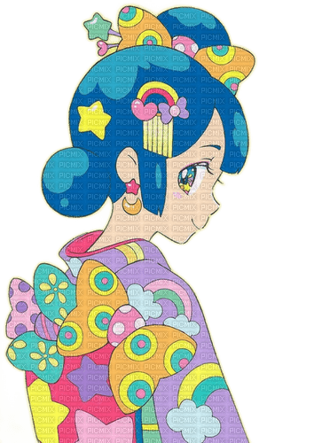 Anime kimono ❤️ elizamio - zdarma png
